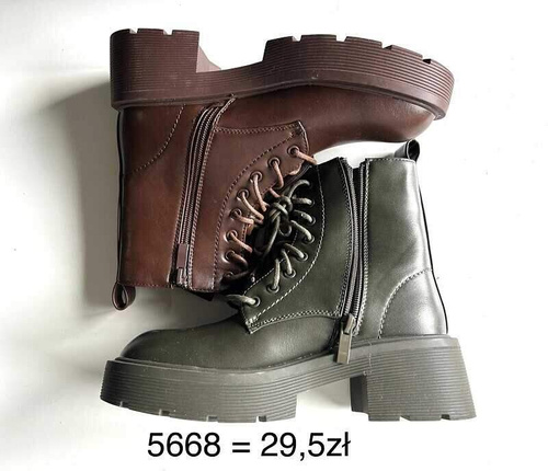 Botki damskie 7A5668.KOLORDOWYBORU (36/41,12par)