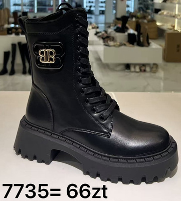 Botki damskie 7735.BLACK (36/41,12par)