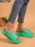 Klapki damskie 7ABG175.GREEN (36/41,12par)