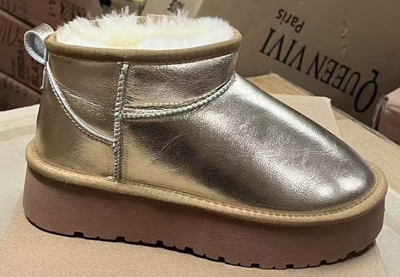 Botki damskie W5828-1.GOLD (36/41,12par)