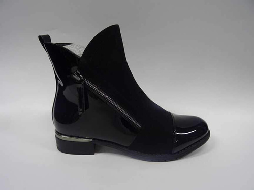 Botki damskie ocieplane 7ABL-53.BLACK (36/41,12par)