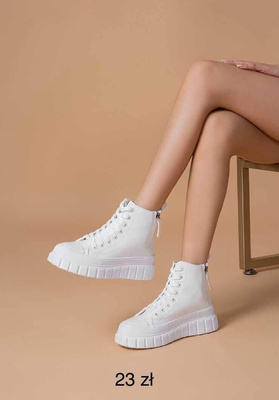 Trampki damskie 7ALG655.WHITE (36/41,12par)