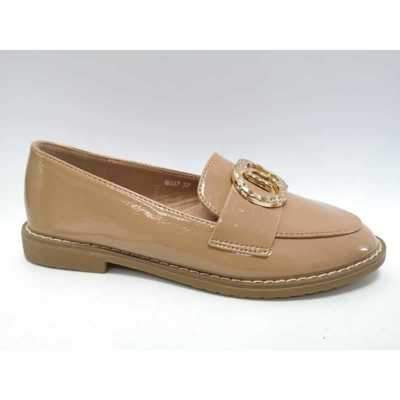 Balerinki damskie 7A8037.KHAKI (36/41,12par)