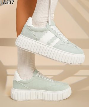 Buty sportowe damskie 7ALA337.GREEN (36/41,12par)