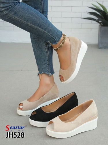 Balerinki damskie  7AJH528.BEIGE (36/41,12par)
