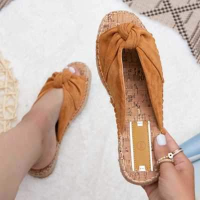 Klapki damskie 7ALX221.CAMEL (36/41,12par)