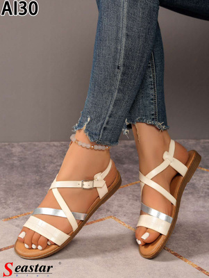 Sandały damskie AI30.WHITE (36/41,12par)