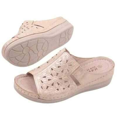 Klapki damskie 7ADE203-9.GOLD (36/41,12par)