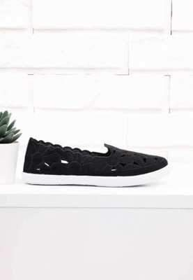 Balerinki dziewczęce 5AF06C-1.BLACK (31/36,12par)