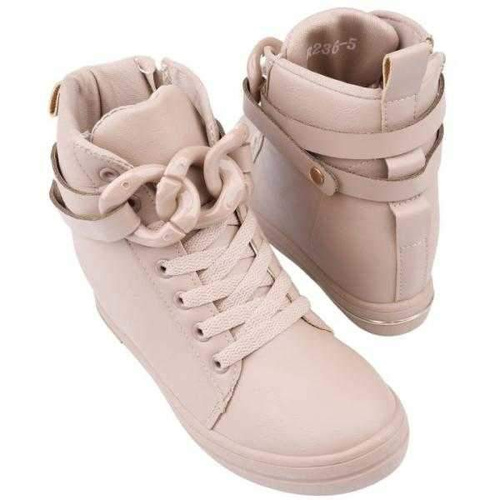 Botki damskie R236-5.BEIGE (36/41,12par)