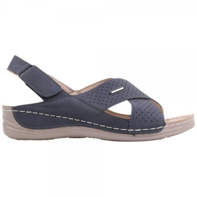 Sandały damskie DE994A-1.BLACK (36/41,12par)