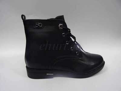 Botki damskie ocieplane 7A951-16.BLACK (37/41,12par)