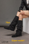 Kozaki damskie  7ALA3129.BLACK (36/41,12par)