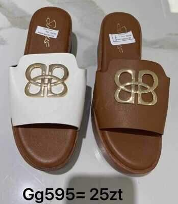 Klapki damskie 7AGG595.KOLORDOWYBORU (36/41,12par)