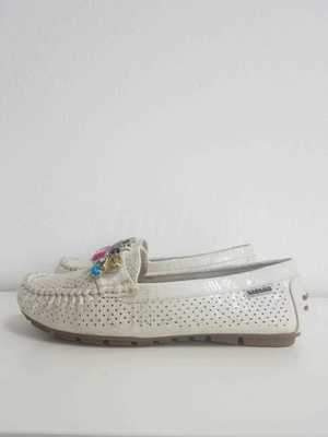 Balerinki damskie 7AHH703-19.WHITE (36/41,12par)