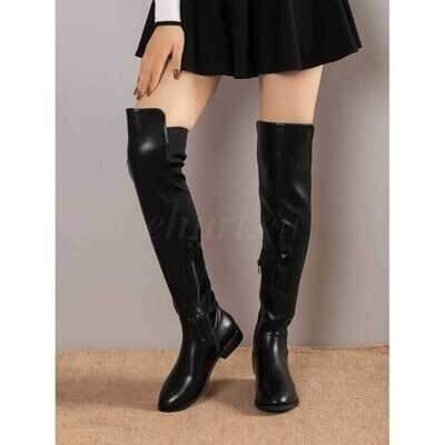 Kozaki damskie ocieplane 7AQT74.BLACK (36/41,12par)