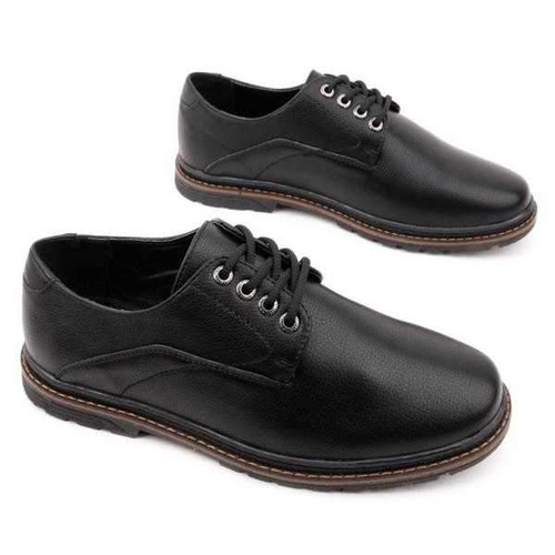 Półbuty męskie AB134-1.BLACK/BROWN (40/45,12par)