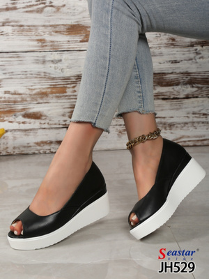 Balerinki damskie JH529.BLACK (36/41,12par)