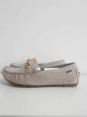 Balerinki damskie 7AHH701-8.KHAKI (36/41,12par)