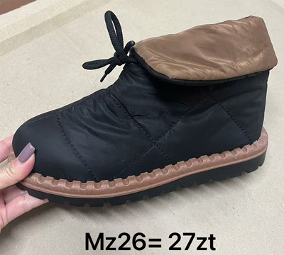 Botki damskie MZ26.BLACK (36/41,12par)