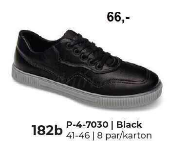 Półbuty męskie 9AP-4-7030.BLACK (41/46,8par)