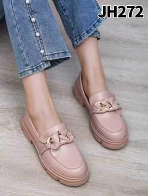 Półbuty damskie 7AJH272.KHAKI (36/41,12par)