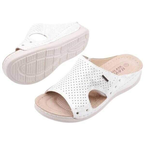 Klapki damskie DE986-7.SILVER (36/41,12par)