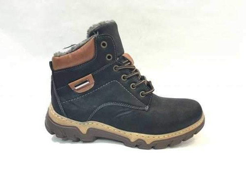 Trzewiki damskie B203A-1.BLACK/BROWN (36/41,8par)