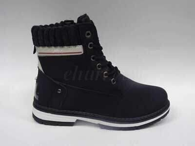 Trzewiki damskie 7A9121-1.BLACK (36/41,12par)