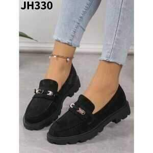 Półbuty damskie 7AJH330.BLACK (36/41,12par)