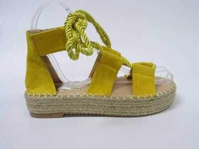 Sandały damskie 7AH2049C.YELLOW (36/41,12par)