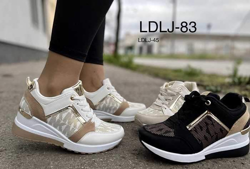 Buty sportowe damskie 7ALDLJ-83.BLACK/GOLD (36/41,12par)