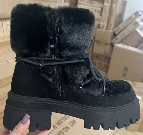 Botki damskie 9523.BLACK (36/41,12par)