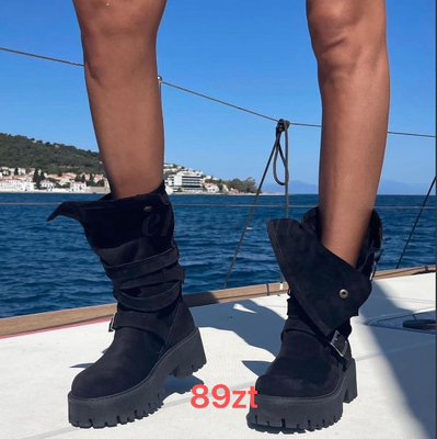 Botki damskie  7A8925.BLACK  (36/41,12par)