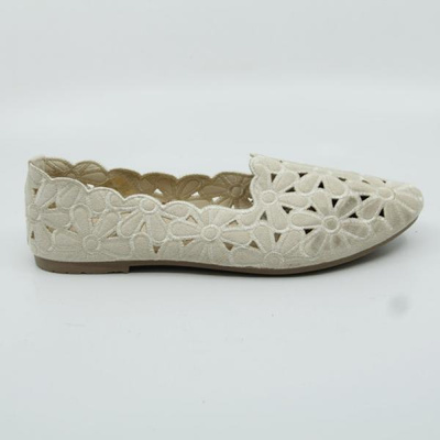 Balerinki damskie F21-4.BEIGE (36/41,12par)