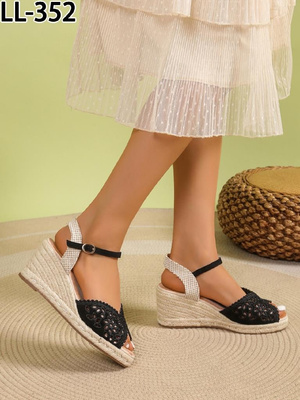 Sandały damskie 7ALL352.BLACK (36/41,12par)