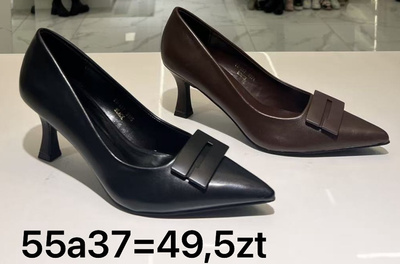 Szpilki damskie 55A37.KOLORDOWYBORU (36/41,12par)