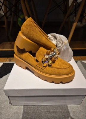 Półbuty damskie 7A20822-6.CAMEL (36/41,12par)