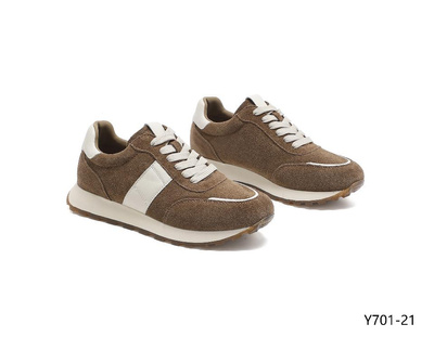 Buty sportowe damskie Y701-21.KHAKI (36/41,8par)