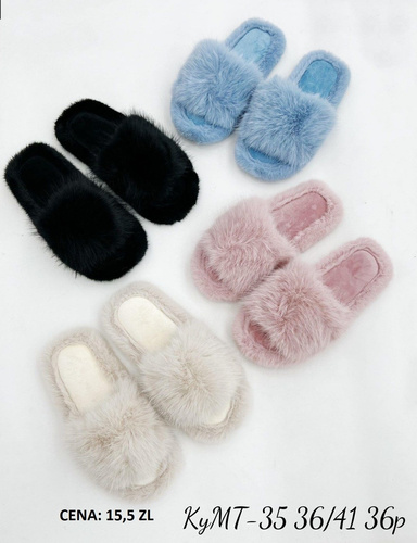 Kapcie damskie MT-35.MIX (36/41,36par)