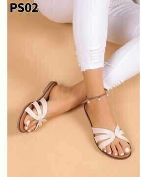 Klapki damskie 7APS02.BEIGE (36/41,12par)