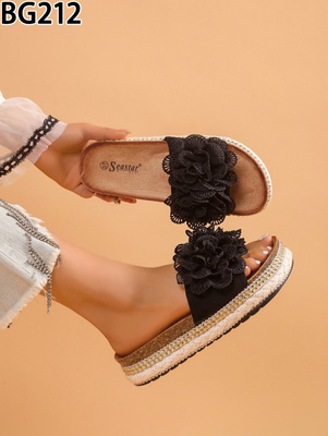 Klapki damskie BG212.BLACK (36/41,12par)