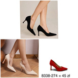 Czółenka damskie 8338-274.KOLORDOWYBORU (36/41 12par)