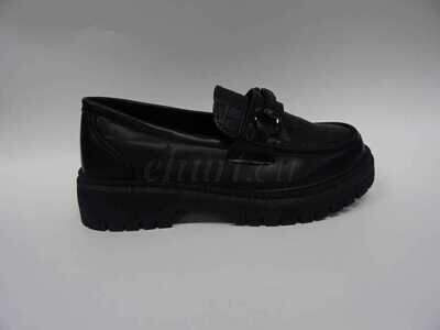 Półbuty damskie  7AE7209-11.BLACK  (36/41,12par)