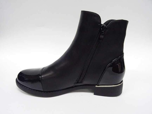 Botki damskie 7ASA81-1.BLACK (36/41,12par)
