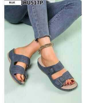 Klapki damskie 7AHU517P.BLUE (36/41,12par)