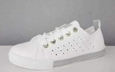 Trampki damskie 7ACB866-26.WHITE/GREY (36/41,12par)