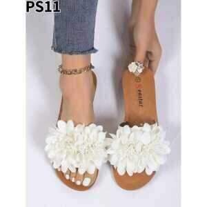 Klapki damskie 7APS11.WHITE  (36/41,12par)