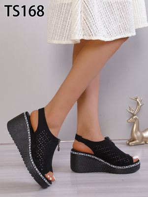 Sandały damskie TS168.BLACK (36/41,12par)