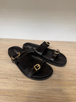 Klapki damskie  7ACC-183.BLACK  (36/41,12par)